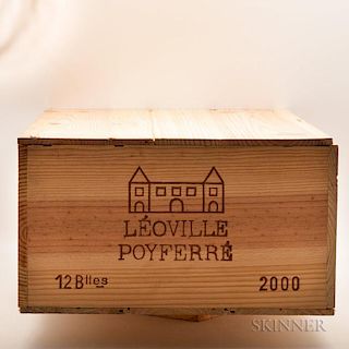 Chateau Leoville Poyferre 2000, 12 bottles (owc)