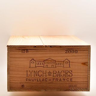 Chateau Lynch Bages 2000, 12 bottles (owc)