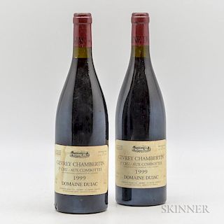 Dujac Gevrey Chambertin Aux Combottes 1999, 2 bottles