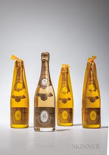 Roederer Cristal Brut 1990, 4 bottles