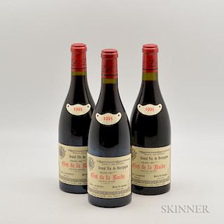 Dominique Laurent Morey St. Denis Clos de la Roche 1995, 3 bottles