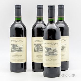 Spottswoode Cabernet Sauvignon 1999, 4 bottles
