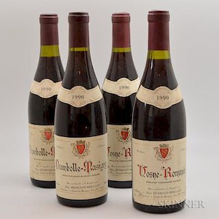 Alain Hudolet Noellat, 4 bottles