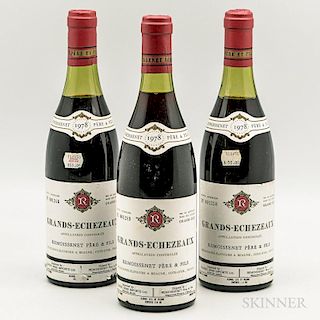 Remoissenet Grands Echezeaux 1978, 3 bottles