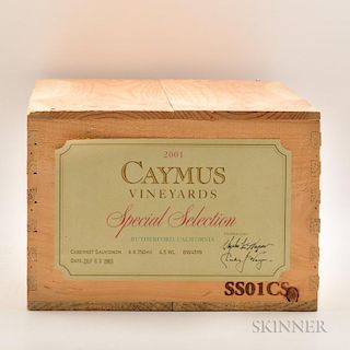 Caymus Special Selection 2001, 6 bottles (owc)