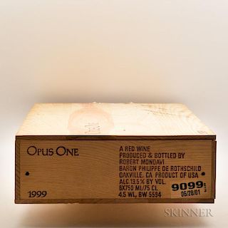 Opus One 1999, 6 bottles (owc)