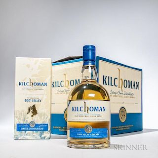 Kilchoman 100% Islay, 6 750ml bottles (oc)