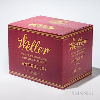 Weller Antique 107 Single Barrel Select, 12 750ml bottles (oc)