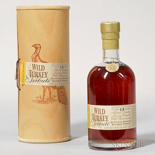 Wild Turkey Tribute 15 Years Old, 1 750ml bottle (owc)