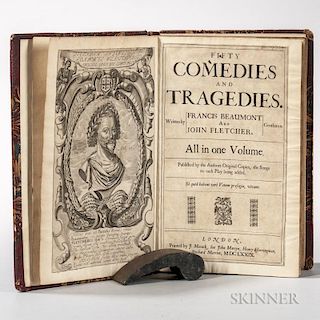 Beaumont, Francis (1584-1616) and John Fletcher (1579-1625) Fifty Comedies and Tragedies. London: by Macock for Martyn, Herri
