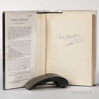 Bradbury, Ray (1920-2012) Dark Carnival, Signed Copy. Sauk City: Arkham House, 1947. Octavo, bound in publisher's black cloth
