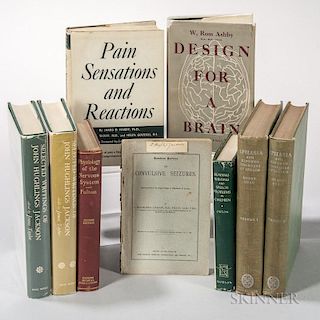 Brain Science and Physiology, Eight Titles in Ten Volumes. Including: J. Hughlings Jackson's Lumleian Lectures on Convulsive