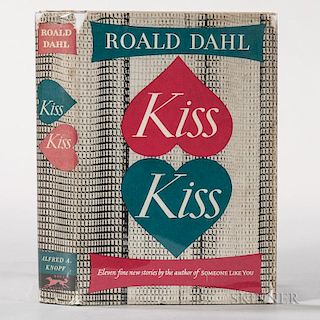 Dahl, Roald (1916-1990) Kiss Kiss  , Signed Copy.