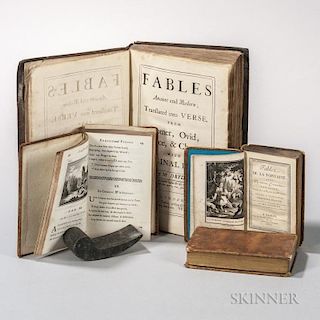 Fables, 18th and 19th Century, Four Titles in Five Volumes.