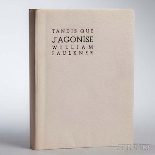 Faulkner, William (1897-1962) Tandis Que J'Agonise.