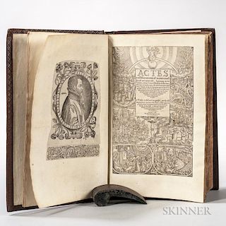 Foxe, John (1516-1587) Actes and Monuments of Matters Most Speciall and Memorable, Happenyng in the Church, with an Vniversal