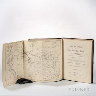 Piercy, Frederick (1830-1891) Route from Liverpool to Great Salt Lake Valley, Illustrated,   with Distinguished Mormon Proven