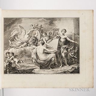 Pigage, Nicolas de (1723-1796) and Christian von Mechel (1737-1817) Estampes du Catologue Raisonne et Figure des Tableaux de