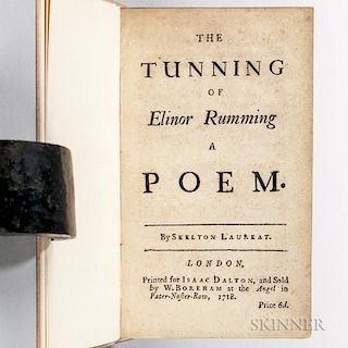 Skelton, John (1460?-1529) The Tunning of Elinor Rumming, a Poem.