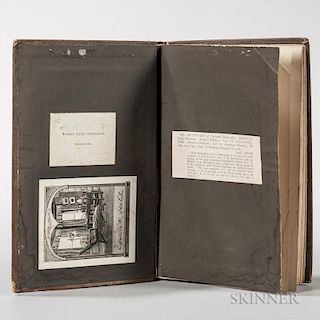 Stevenson, Robert Louis (1850-1894) Dictionary of National Biography, Ex Libris Stevenson, with Bookplates and Annotations, T