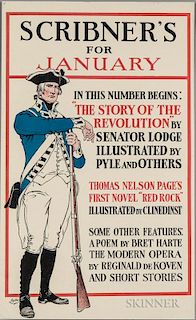 Ogden, Henry Alexander (1856-1936) Scribner's for January   [1898] The Story of The Revolution by Henry Cabot Lodge.