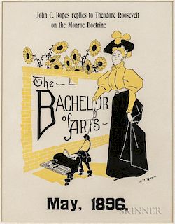 Rogers, A.P. (fl. circa 1890) The Bachelor of Arts, May   [1896] Poster.