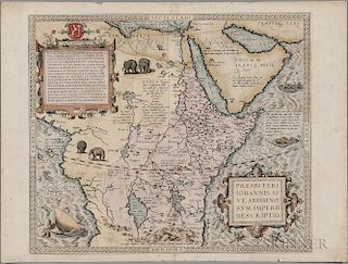 West Africa; Abyssinia: Sudan, Ethiopia, and Eritrea. Abraham Ortelius (1527-1598) Presbiteri Iohannis, Sive, Abissinorum Imp
