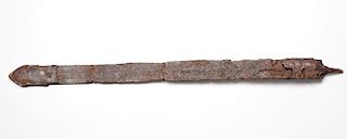 A celtic or Medieval iron sword