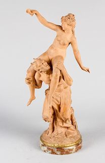 Claude Michel Clodion (1738–1814)-attributed, Terracotta sculpture