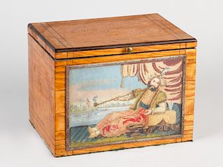 A tobacco box in oriental style