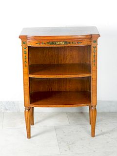 A small Sheraton-style chest