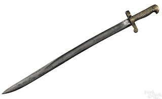 US M1862 Zouave sword bayonet