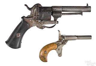 Two pistols