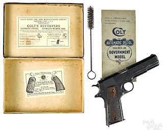 Colt commercial model 1911 semi-automatic pistol
