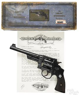 Smith & Wesson 38/44 Outdoorsman revolver
