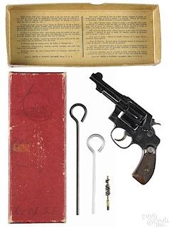 Custom engraved Smith & Wesson revolver
