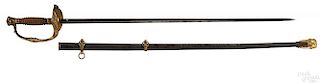Civil War model 1860 Staff & Field officers sword