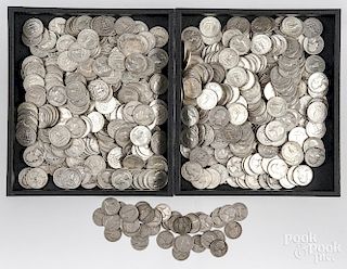 US pre-1964 quarters, 110 ozt.