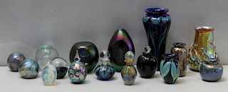 Large Grouping of Vintage Art Glass.