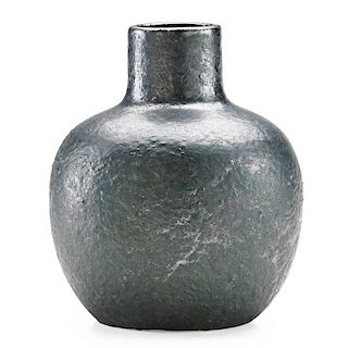 MERRIMAC Vase w/ gunmetal glaze