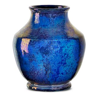 PEWABIC Vase with lustre glaze