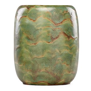 FULPER Large barrel-shaped vase