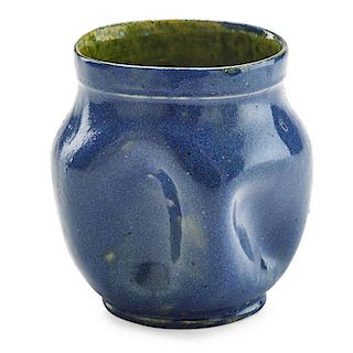 GEORGE OHR Small dimpled vase