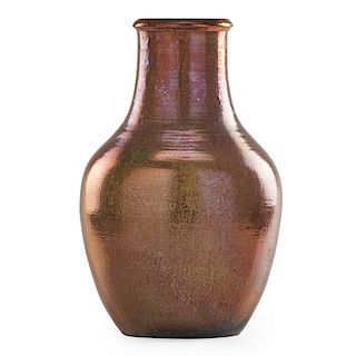 PEWABIC Large baluster vase