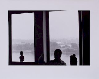 JUN SHIRAOKA (b. 1944): VIEWS OF NEW YORK FROM PAUL WALTER'S APARTMENT: SEVEN IMAGES