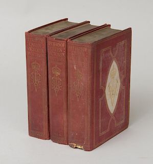 GEORGE EARLE BUCKLE, ED., THE LETTERS OF QUEEN VICTORIA, THREE VOLUMES