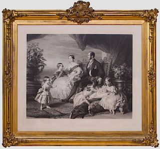 AFTER FRANZ XAVIER WINTERHALTER (1805-1873): QUEEN VICTORIA AND FAMILY