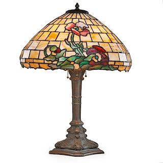 DUFFNER & KIMBERLY Table lamp, poppy shade