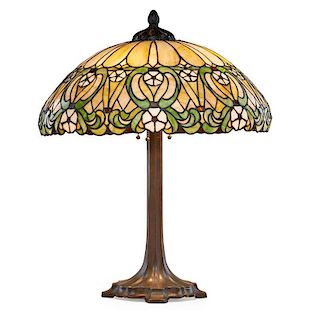 WHALEY Table lamp, floral shade