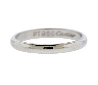 Cartier Platinum 2.3mm Wedding Band Ring